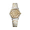 Bicolor, Gelbgold, Beige