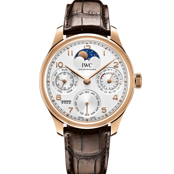         Herrenuhr, Automatik, IWC Schaffhausen Portugieser Perpetual Calendar