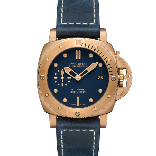         Damen- und Herrenuhr, Automatik, Panerai Submersible