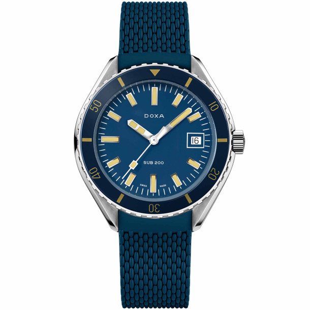         Damen- und Herrenuhr, Automatik, Doxa SUB 200 CARIBBEAN