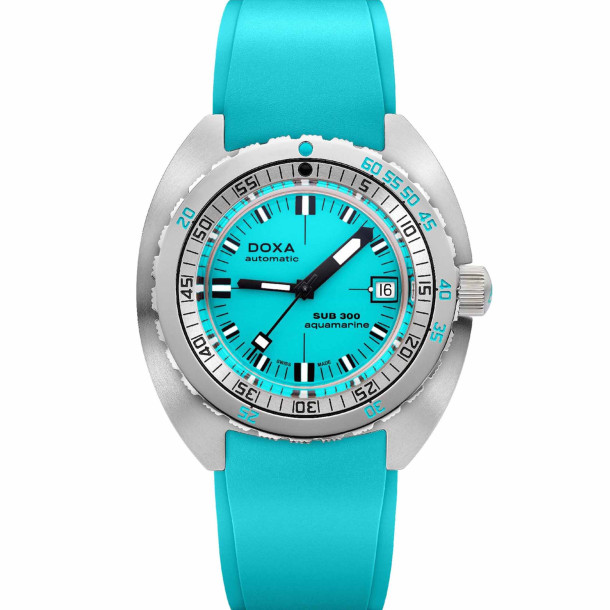         Herrenuhr, Automatik, Doxa SUB 300 AQUAMARINE