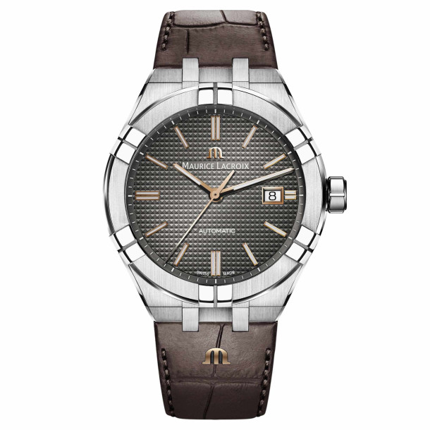         Damen- und Herrenuhr, Automatik, Maurice Lacroix Aikon Automatic Date 42mm