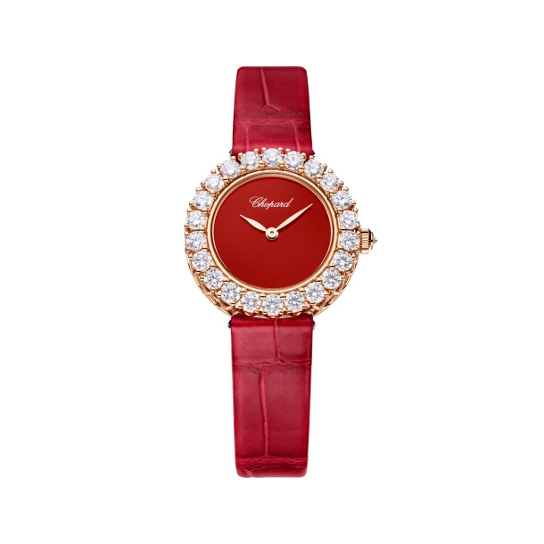         Damenuhr, Handaufzug, Chopard L'Heure du Diamant Rund