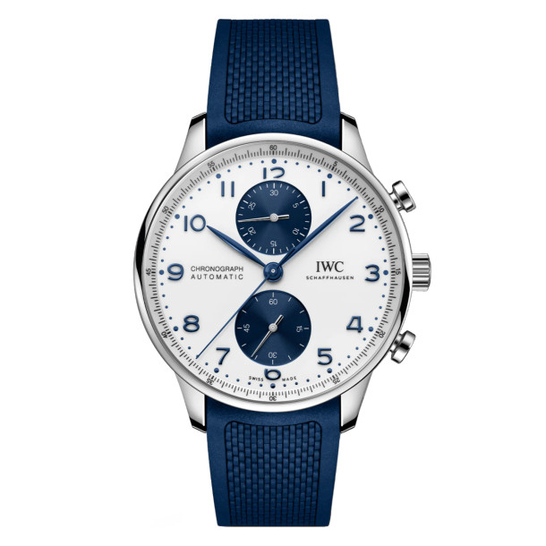         Damen- und Herrenuhr, Automatik, IWC Schaffhausen Portugieser Chronograph
