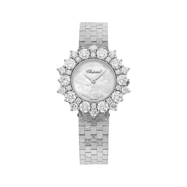         Damenuhr, Handaufzug, Chopard L'Heure du Diamant Rund