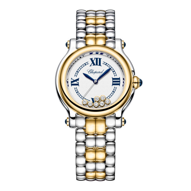         Damenuhr, Quarzwerk, Chopard Happy Sport The First