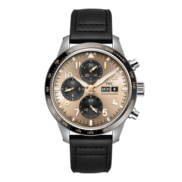         Damen- und Herrenuhr, Automatik, IWC Schaffhausen Pilot's Performance Chronograph 41 Year of the Goat