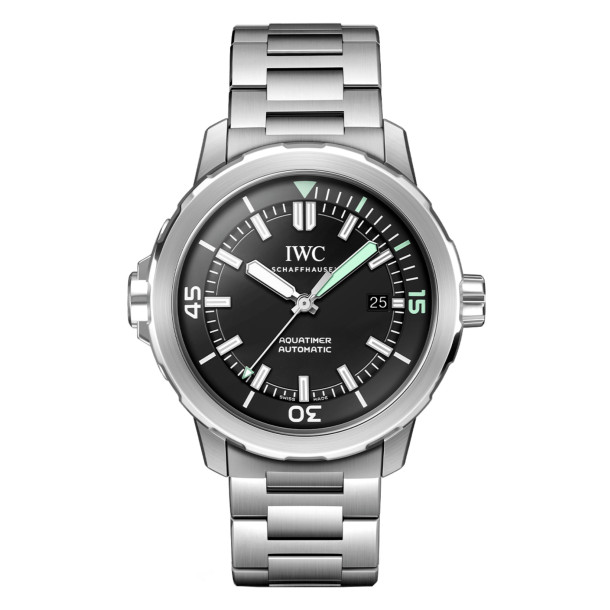         Damen- und Herrenuhr, Automatik, IWC Schaffhausen Aquatimer Automatic