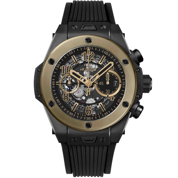         Herrenuhr, Automatik, Hublot Big Bang Unico Ceramic Magic Gold 