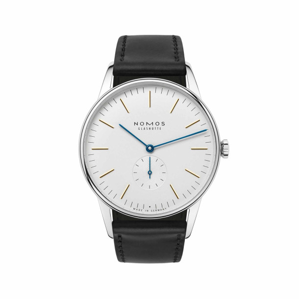         Damen- und Herrenuhr, Handaufzug, NOMOS Glashütte Orion 38