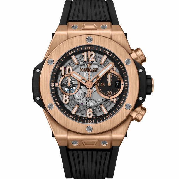         Herrenuhr, Automatik, Hublot Big Bang Unico King Gold 