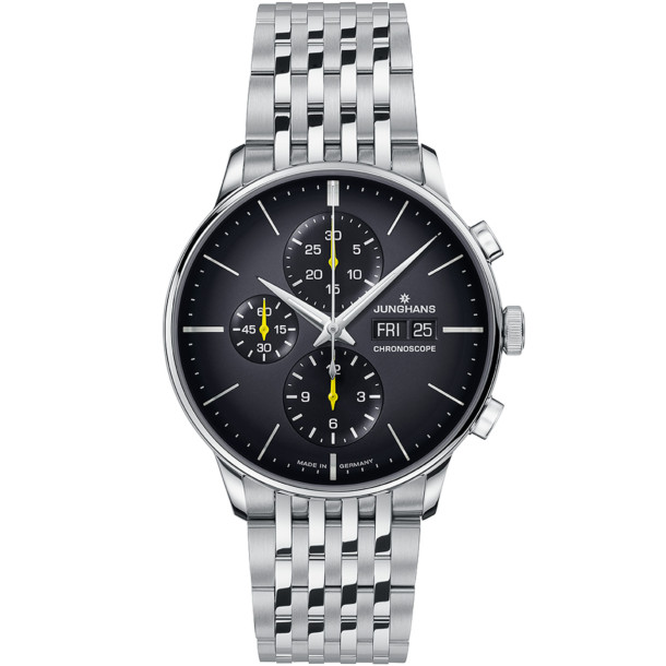         Herrenuhr, Automatik, Junghans Meister Chronoscope, Date English