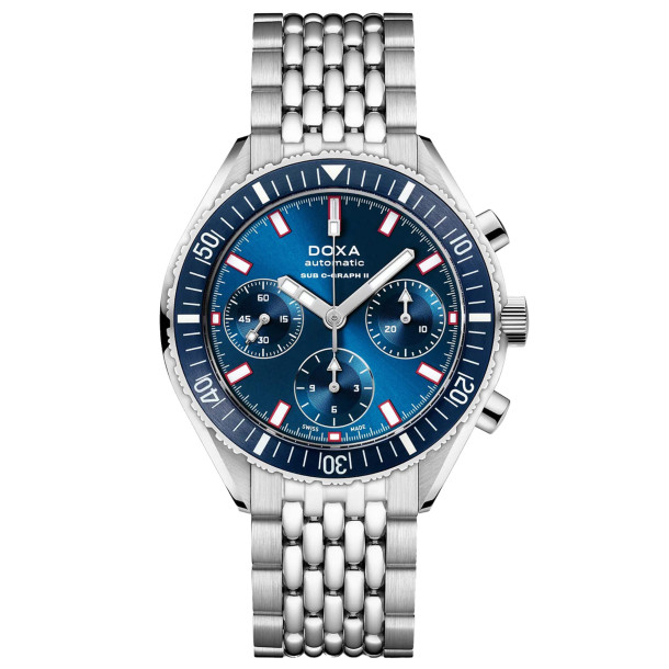         Damen- und Herrenuhr, Automatik, Doxa SUB 200 C-GRAPH II CARIBBEAN