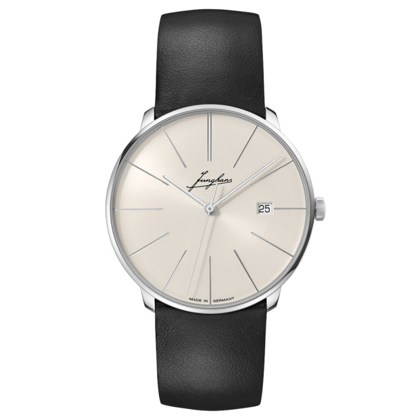         Damen- und Herrenuhr, Automatik, Junghans Meister fein Automatic Signatur