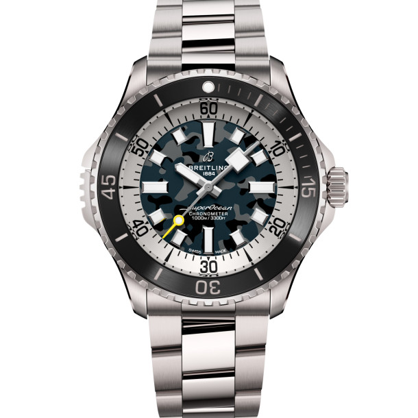         Herrenuhr, Automatik, Breitling Superocean Automatic 46 Super Diver