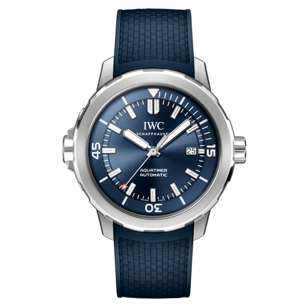         Damen- und Herrenuhr, Automatik, IWC Schaffhausen Aquatimer Automatic