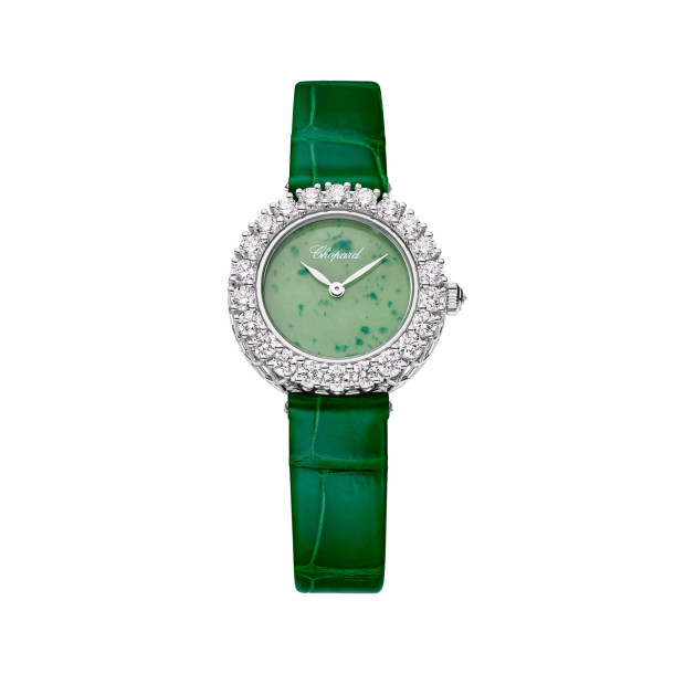         Damenuhr, Handaufzug, Chopard L'Heure du Diamant Rund
