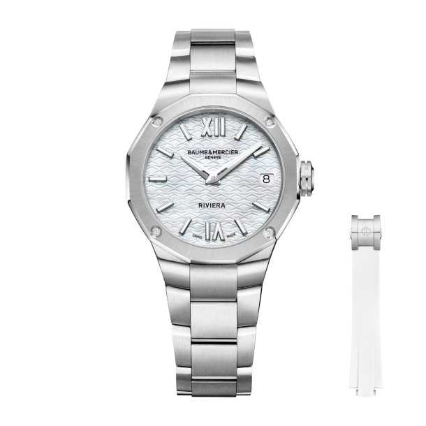         Damenuhr, Quarzwerk, Baume & Mercier Riviera