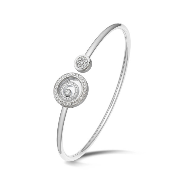         Weißgold, Armschmuck, Chopard Happy Spirit Armreif
