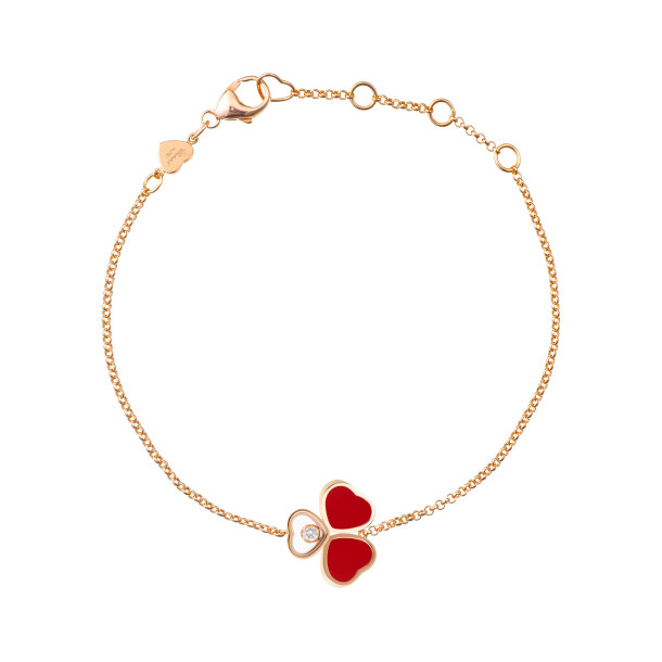         Roségold, Armschmuck, Chopard Happy Hearts Wings Armband