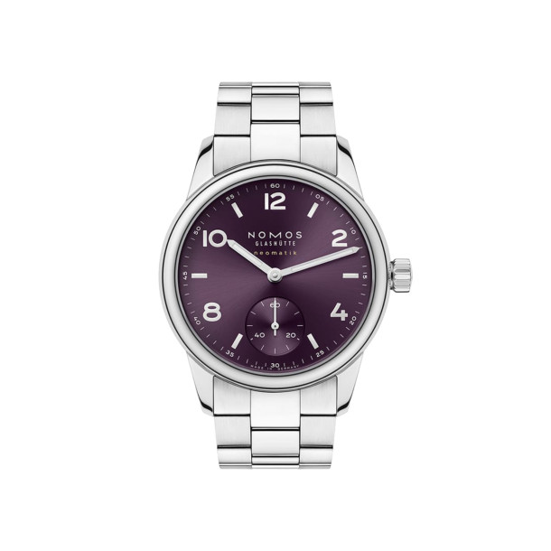         Damenuhr, Automatik, NOMOS Glashütte Club Sport Neomatik 34 Purple
