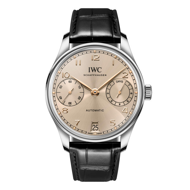        Damen- und Herrenuhr, Automatik, IWC Schaffhausen Portugieser Automatic 42