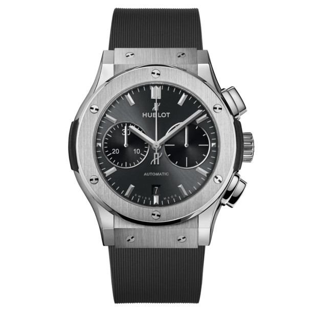         Herrenuhr, Automatik, Hublot Classic Fusion Racing Grey Chronograph Titanium 