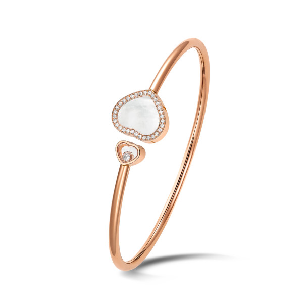         Roségold, Armschmuck, Chopard Happy Hearts Armreif