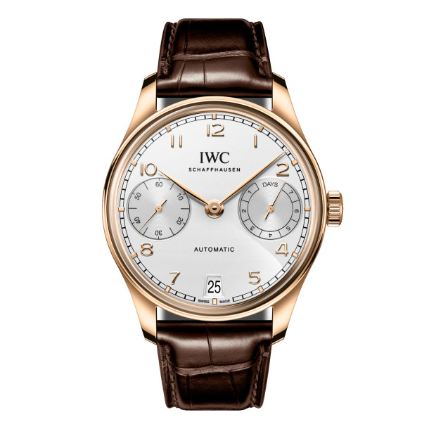         Damen- und Herrenuhr, Automatik, IWC Schaffhausen Portugieser Automatic 42