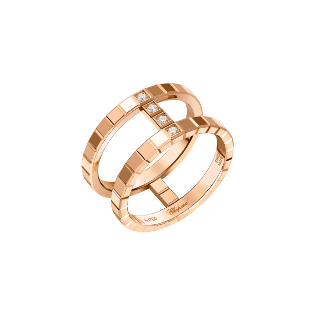         Roségold, Ringe, Chopard Ice Cube Ring