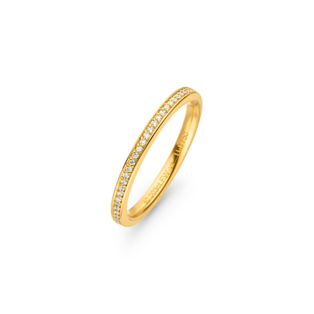         Gelbgold, Ringe, Henrich & Denzel Vorsteckring. Edler Begleiter