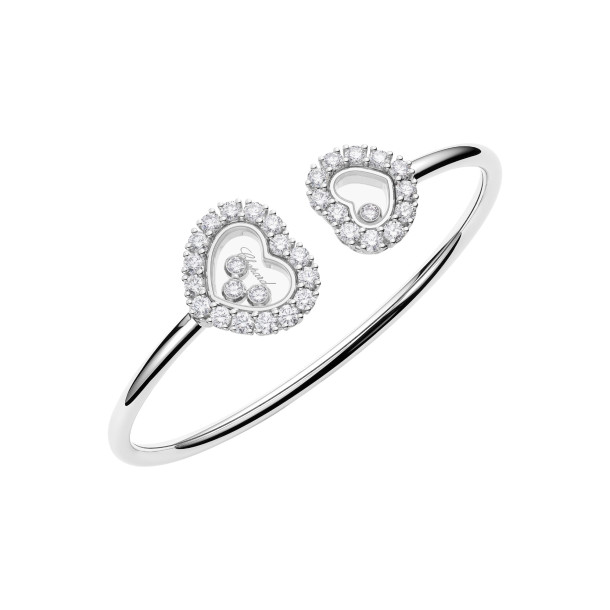         Weißgold, Armschmuck, Chopard Happy Diamonds Icons Joaillerie Armreif