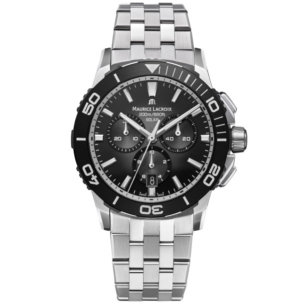         Damen- und Herrenuhr, Solar, Maurice Lacroix Pontos S Solar Chronograph