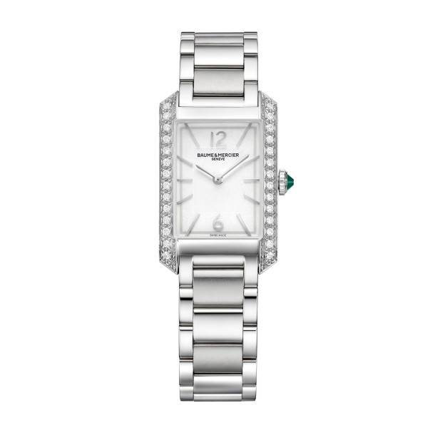         Damenuhr, Quarzwerk, Baume & Mercier Hampton