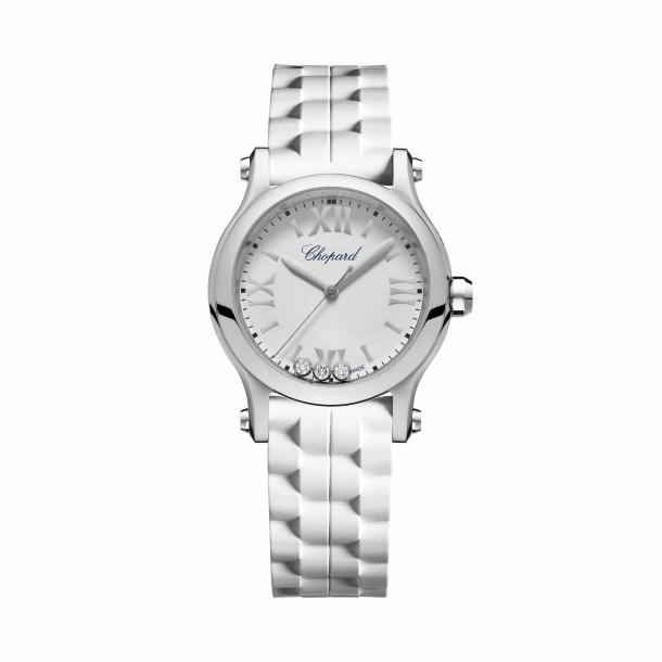         Damenuhr, Quarzwerk, Chopard Happy Sport