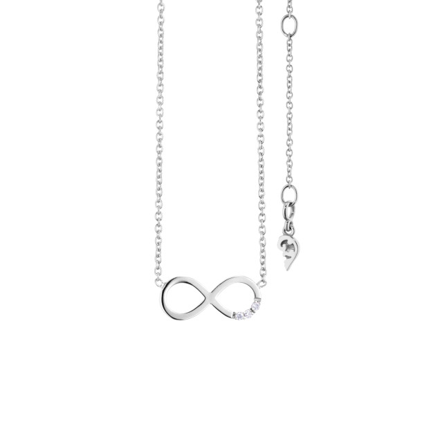         Weißgold, Halsschmuck, Capolavoro Collier Joy