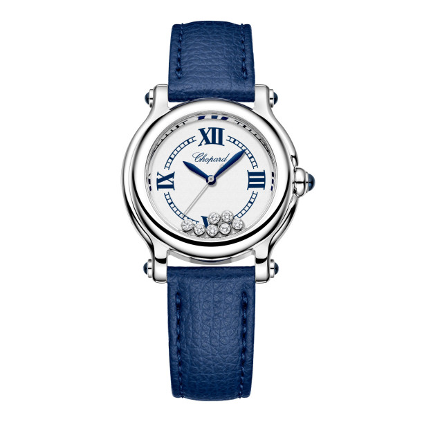         Damenuhr, Quarzwerk, Chopard Happy Sport The First