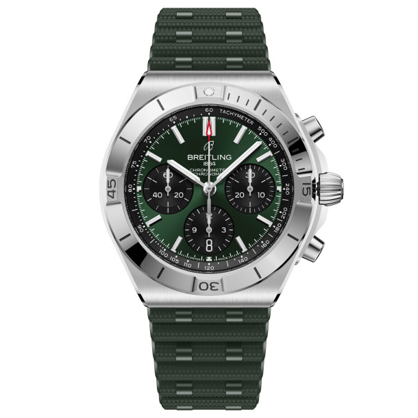         Damen- und Herrenuhr, Automatik, Breitling Chronomat B01 42