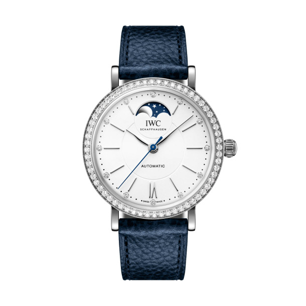         Damen- und Herrenuhr, Automatik, IWC Schaffhausen Portofino Automatic Moon Phase 37