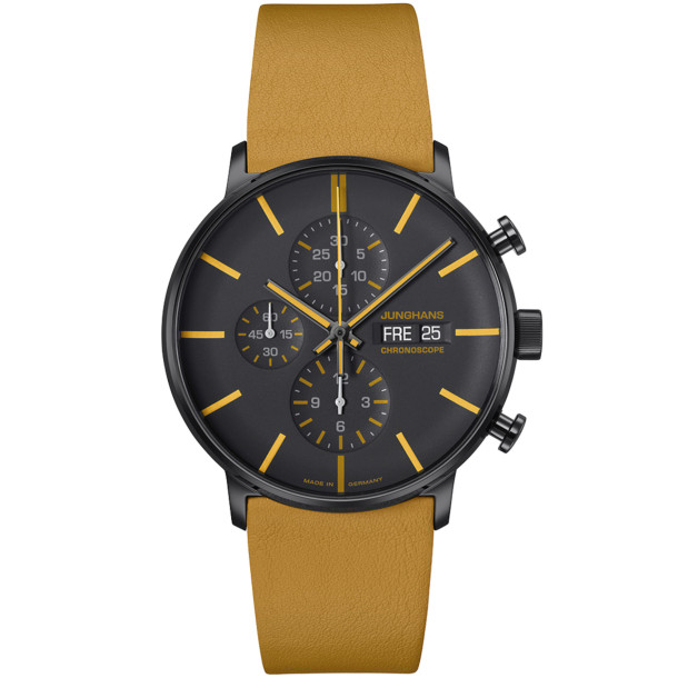         Herrenuhr, Automatik, Junghans FORM A Chronoscope
