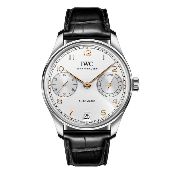         Damen- und Herrenuhr, Automatik, IWC Schaffhausen Portugieser Automatic 42