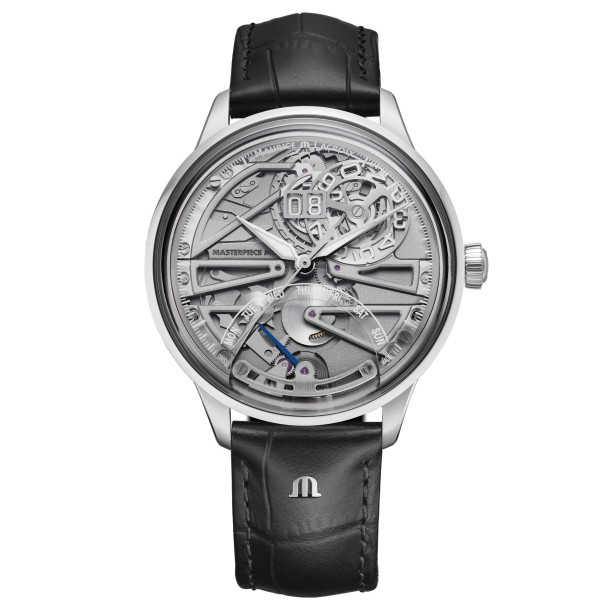         Damen- und Herrenuhr, Automatik, Maurice Lacroix 1975 Master Grand Date Retrograde