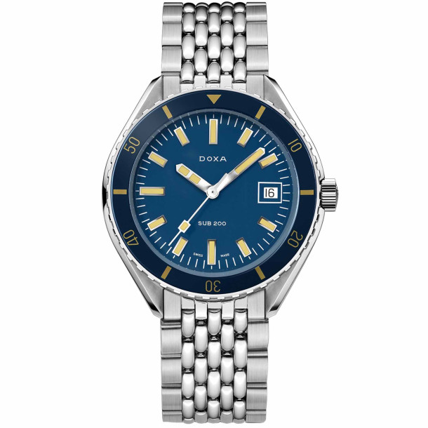         Damen- und Herrenuhr, Automatik, Doxa SUB 200 CARIBBEAN