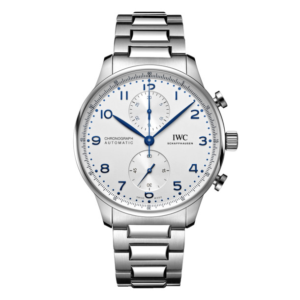         Damen- und Herrenuhr, Automatik, IWC Schaffhausen Portugieser Chronograph