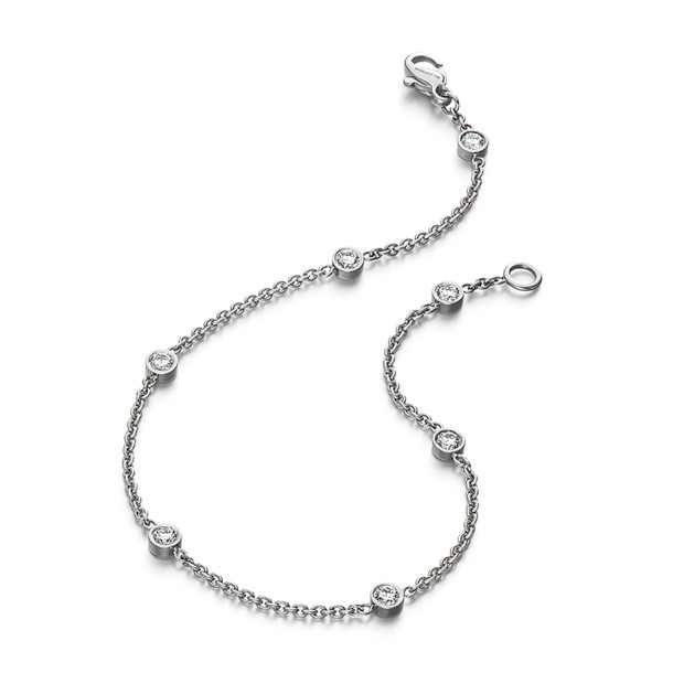         Platin, Armschmuck, Henrich & Denzel Falling in Love Armkette