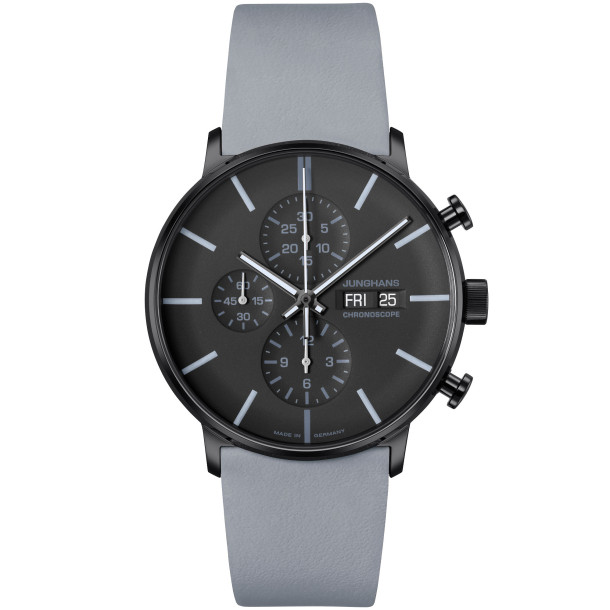         Herrenuhr, Automatik, Junghans FORM A Chronoscope, Date English