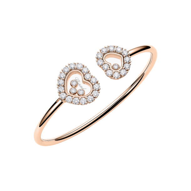         Roségold, Armschmuck, Chopard Happy Diamonds Icons Joaillerie Armreif
