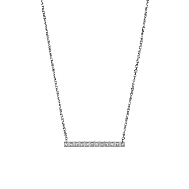         Weißgold, Halsschmuck, Chopard Ice Cube Halskette