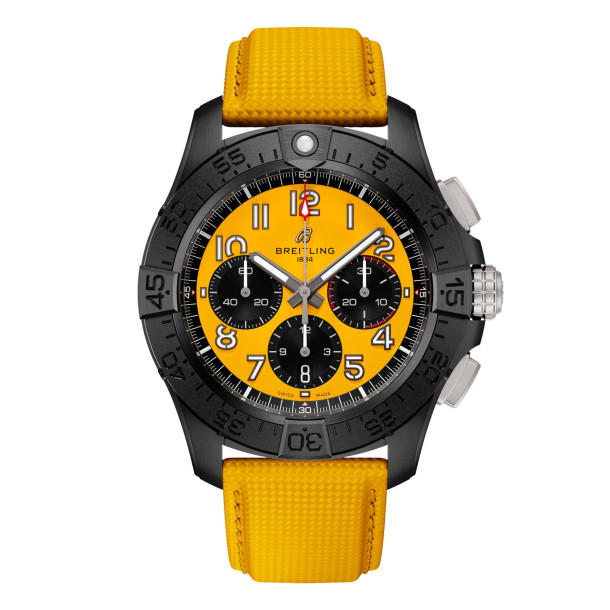         Herrenuhr, Automatik, Breitling Avenger B01 Chronograph 44 Night Mission