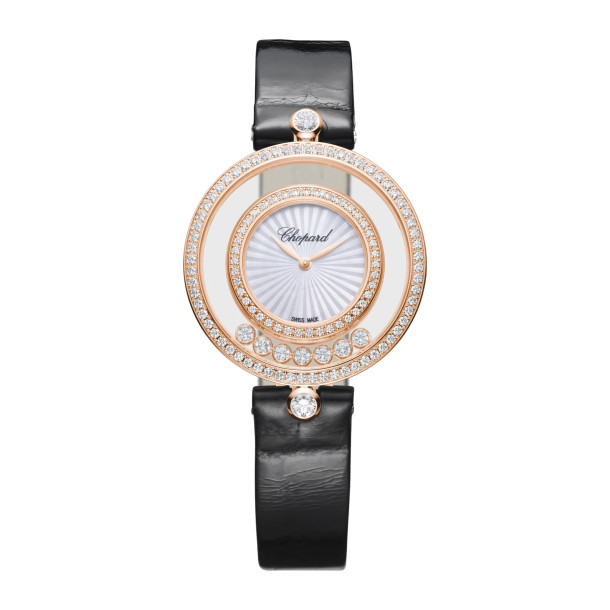         Damenuhr, Quarzwerk, Chopard Happy Diamonds Icons